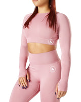 Aspire Long Sleeve Crop top