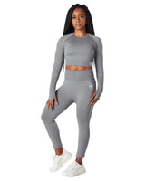 Aspire Long Sleeve Crop top