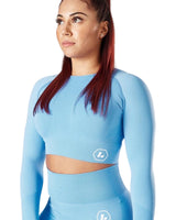 Aspire Long Sleeve Crop top